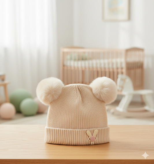 Baby Boys Girls Winter Hat Cute Pattern Knit Beanie