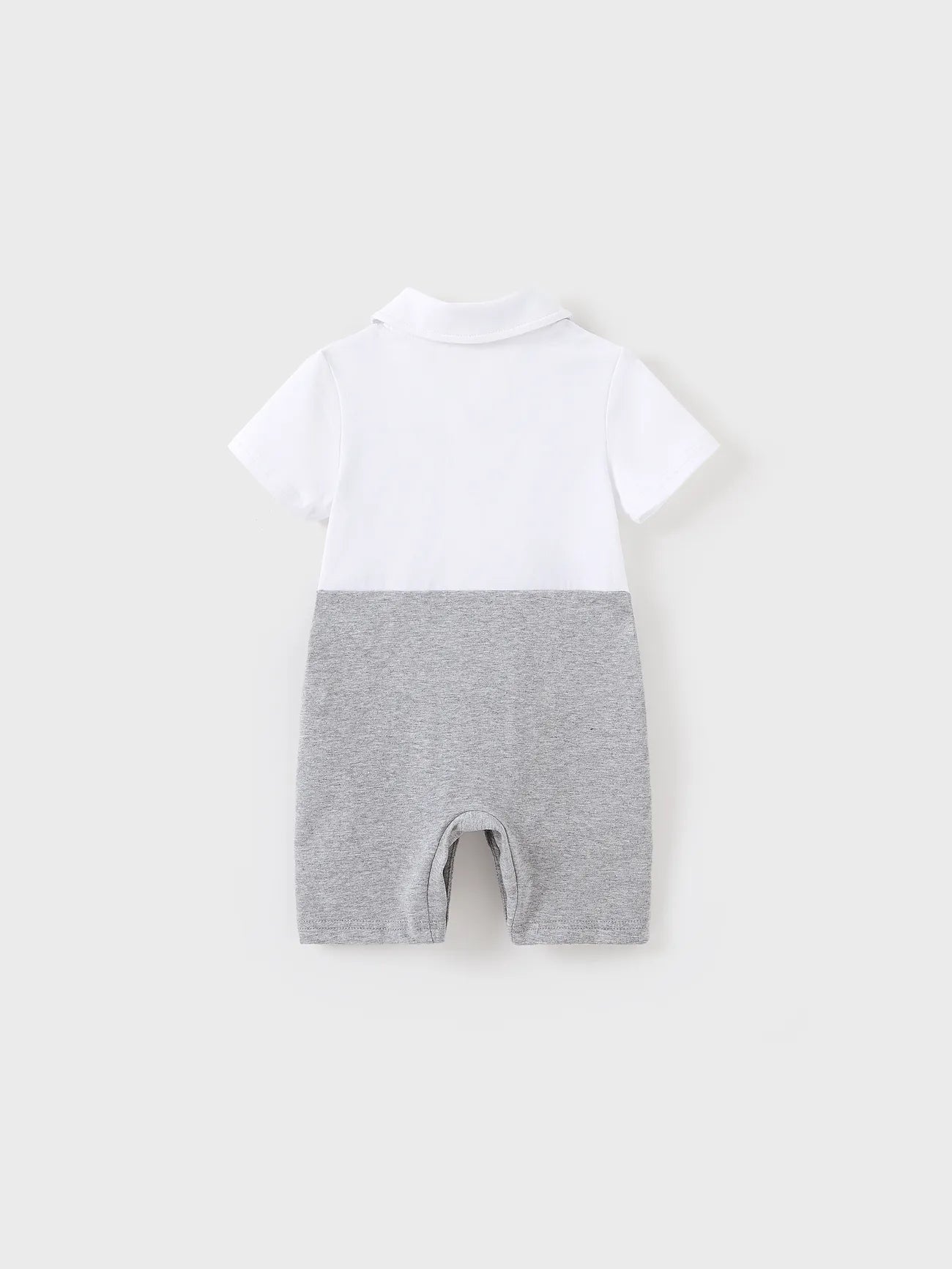 Baby Boy Gentle Style Faux-two Romper