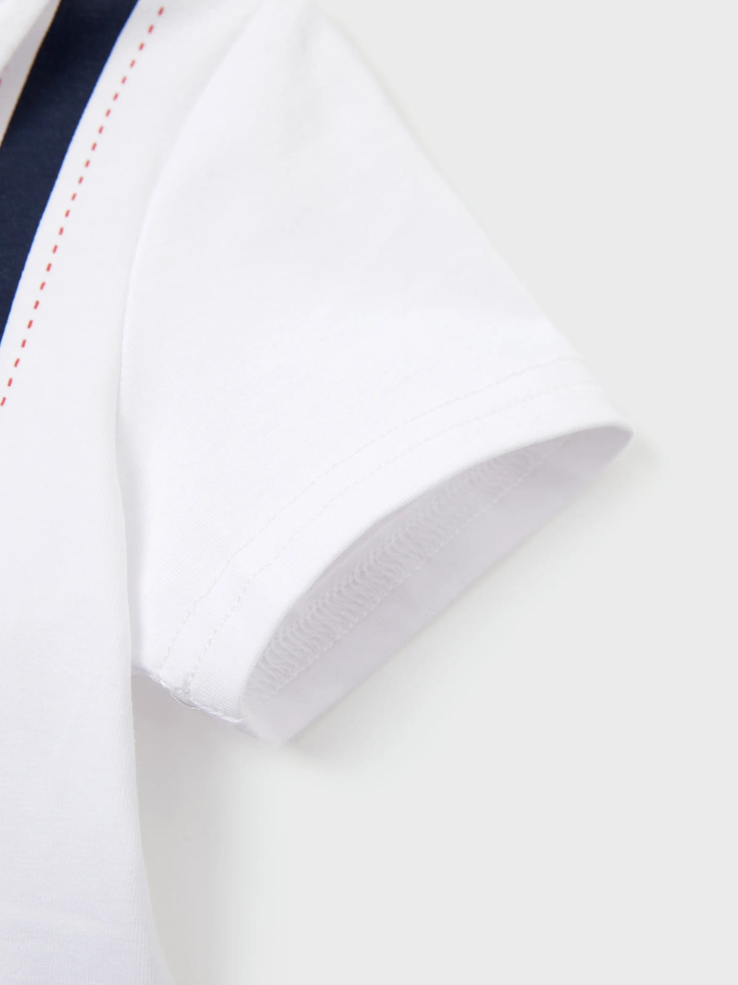 Baby Boy Gentle Style Faux-two Romper