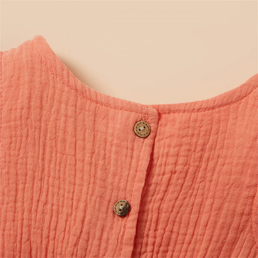 Linen Sleeveless Romper