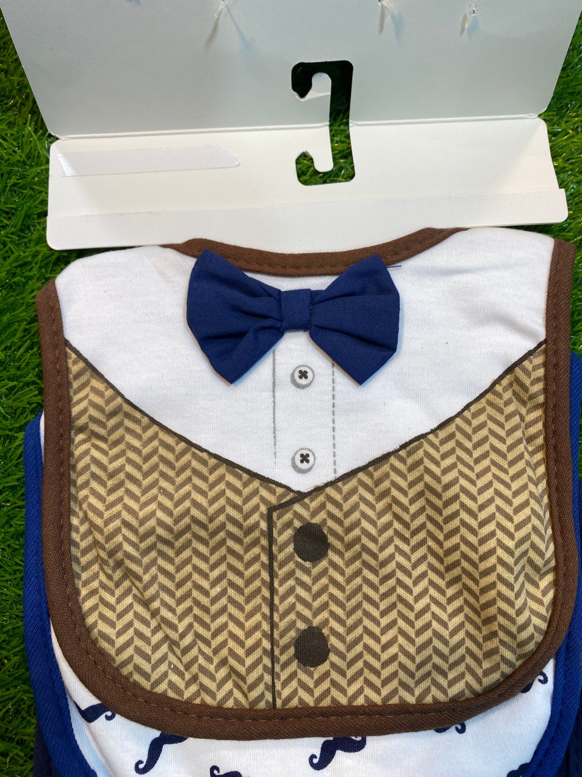 Fancy Bibs & Socks Set Gentelman