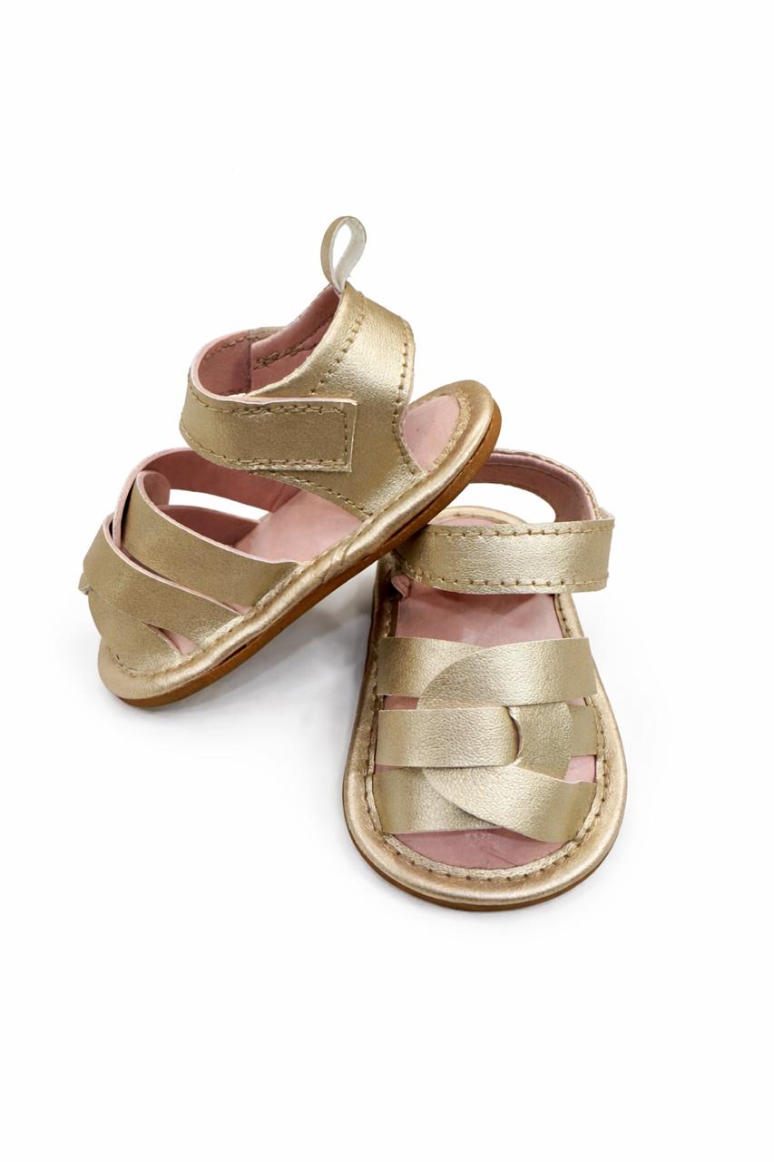 Girl's Golden Sandal (042LR)