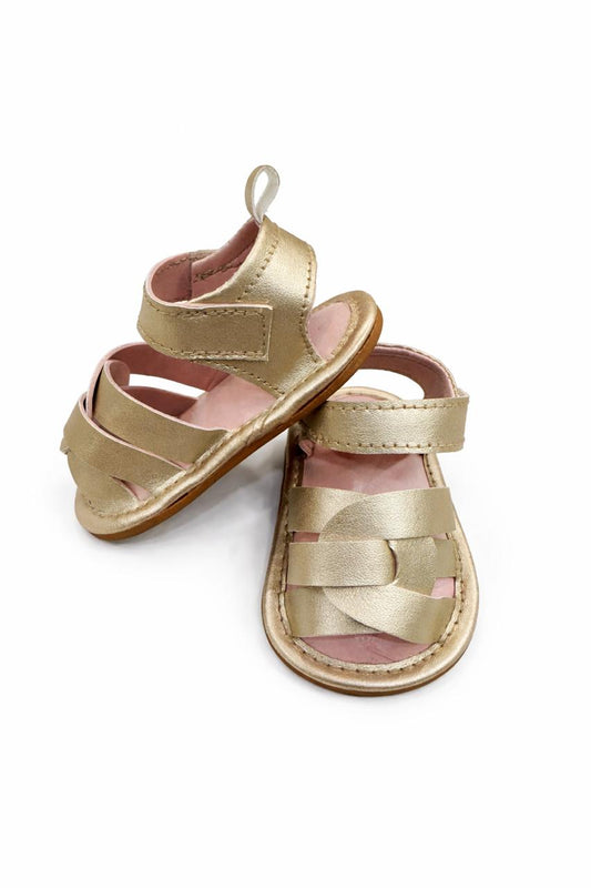 Girl's Golden Sandal (042LR)