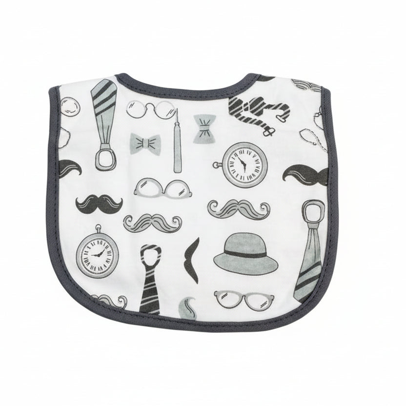 Hudson 5-piece bib set "Little Man "(042Lh)