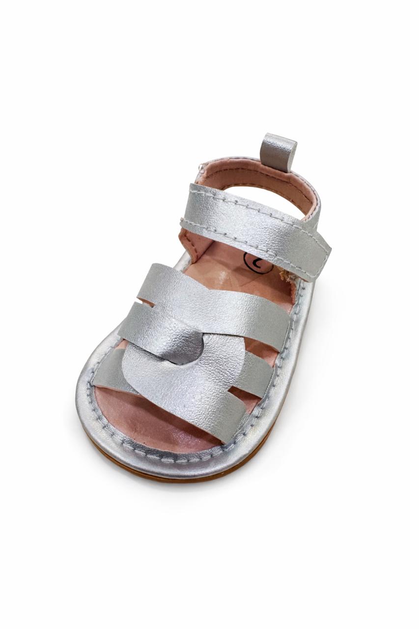 Girl's Silver Sandal (042LR)