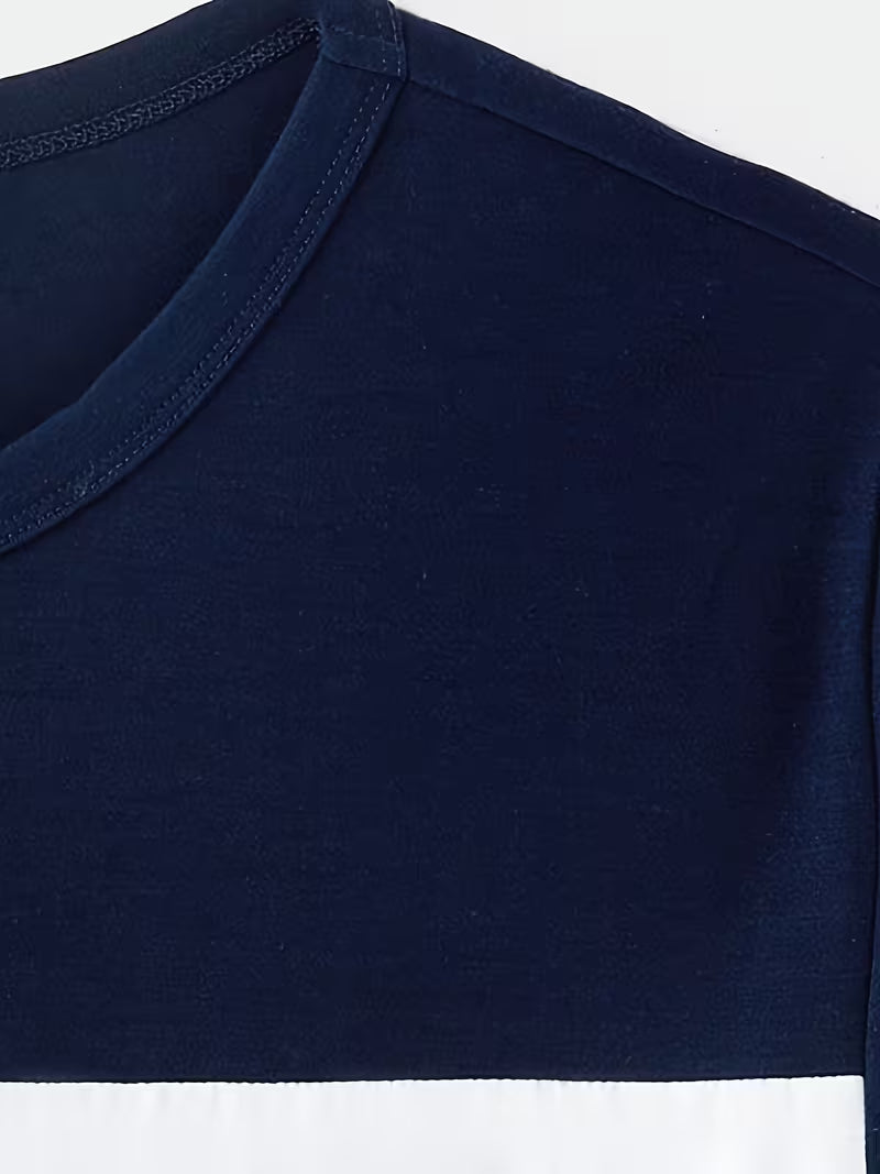 Short Sleeve T-Shirt Color Blocks