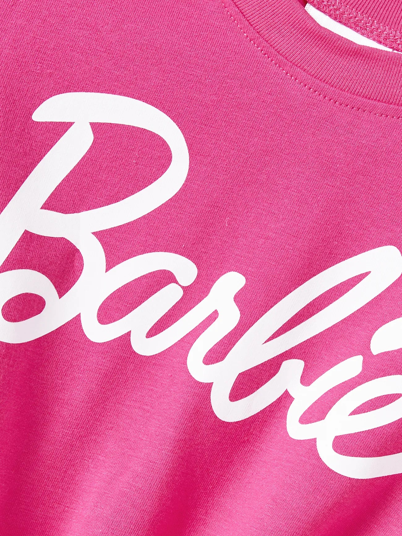 Barbie T-shirt Cotton Sporty Classic Barbie Letter Knot
