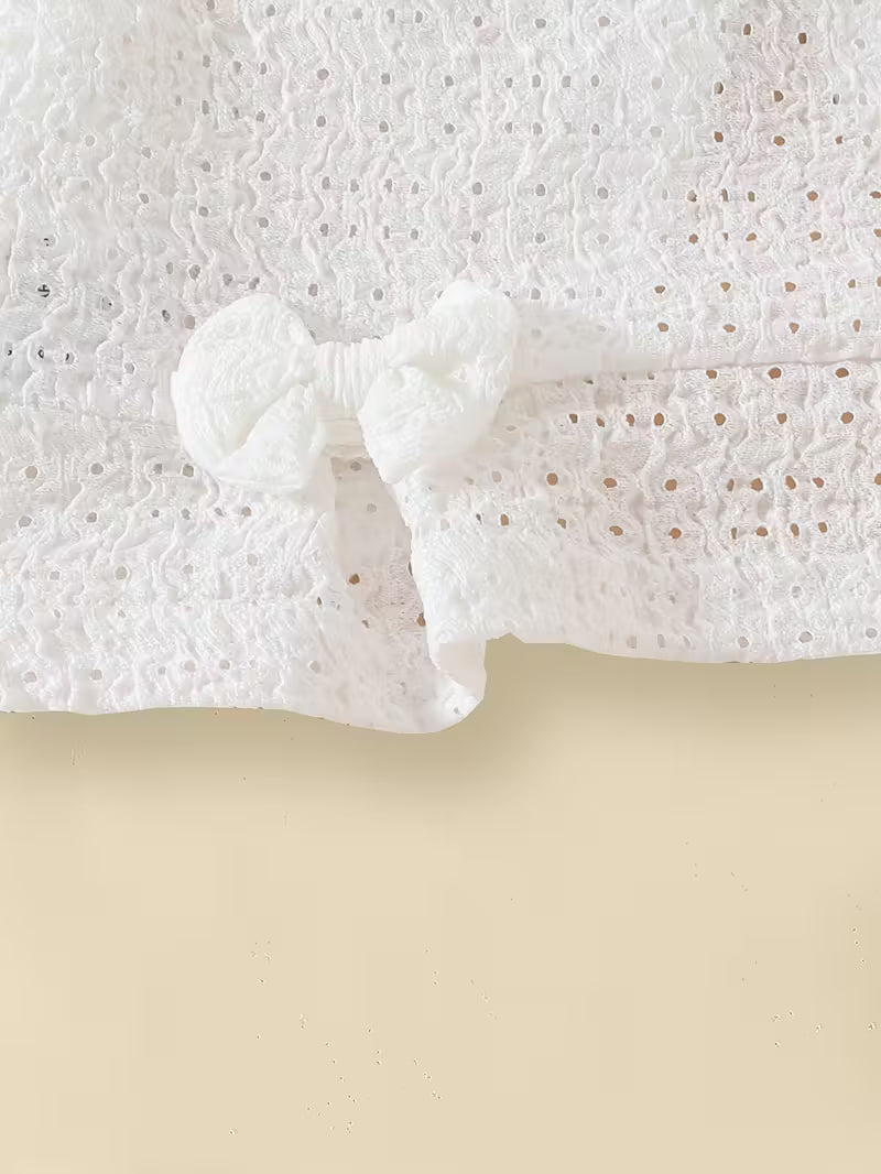 Girls' Fashion Long Sleeve Bow-Knot Bolero Jacket