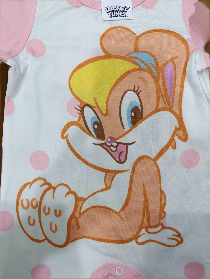 Baby looney tunes half sleeves romper