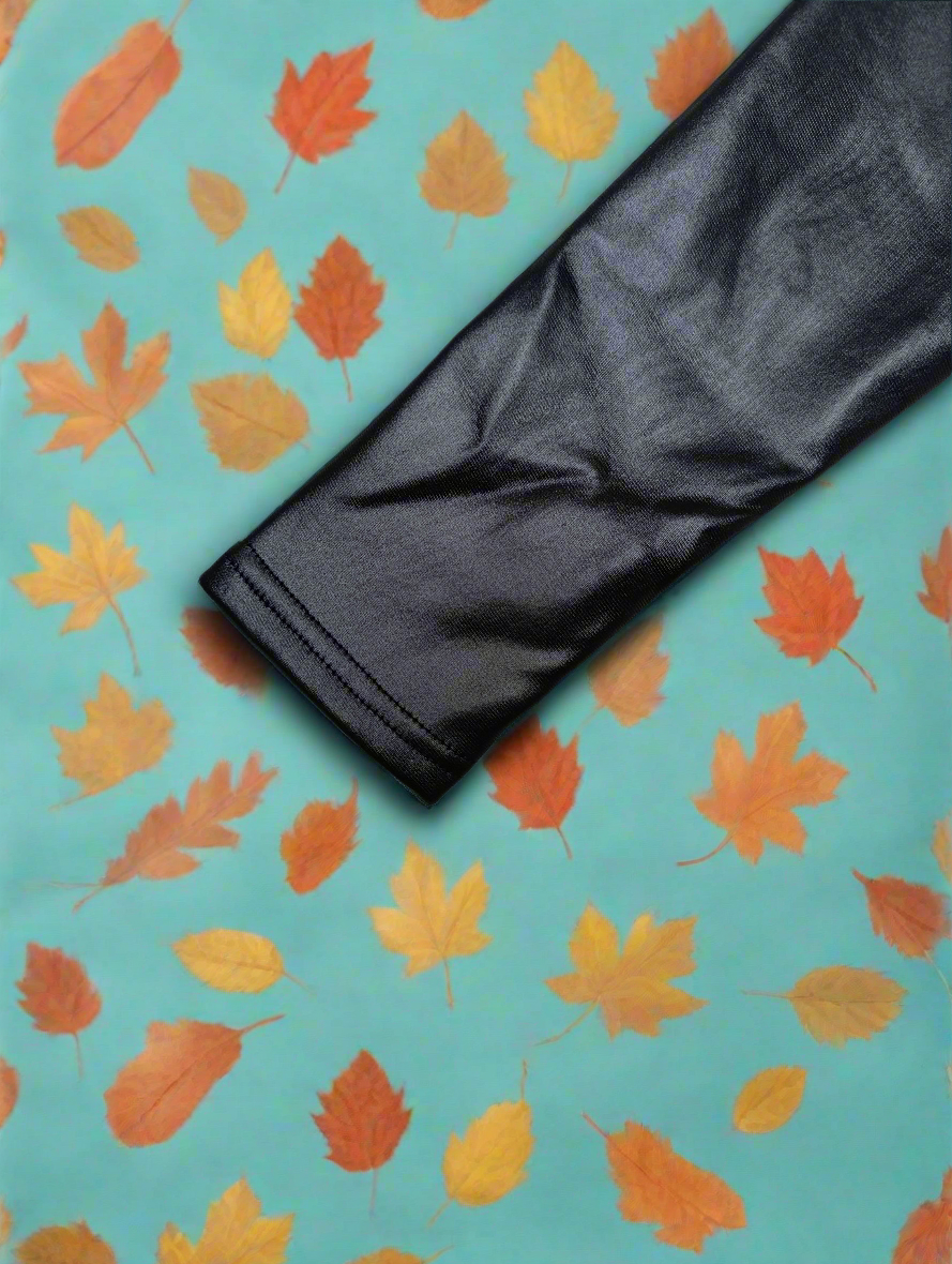 Winter leather pants