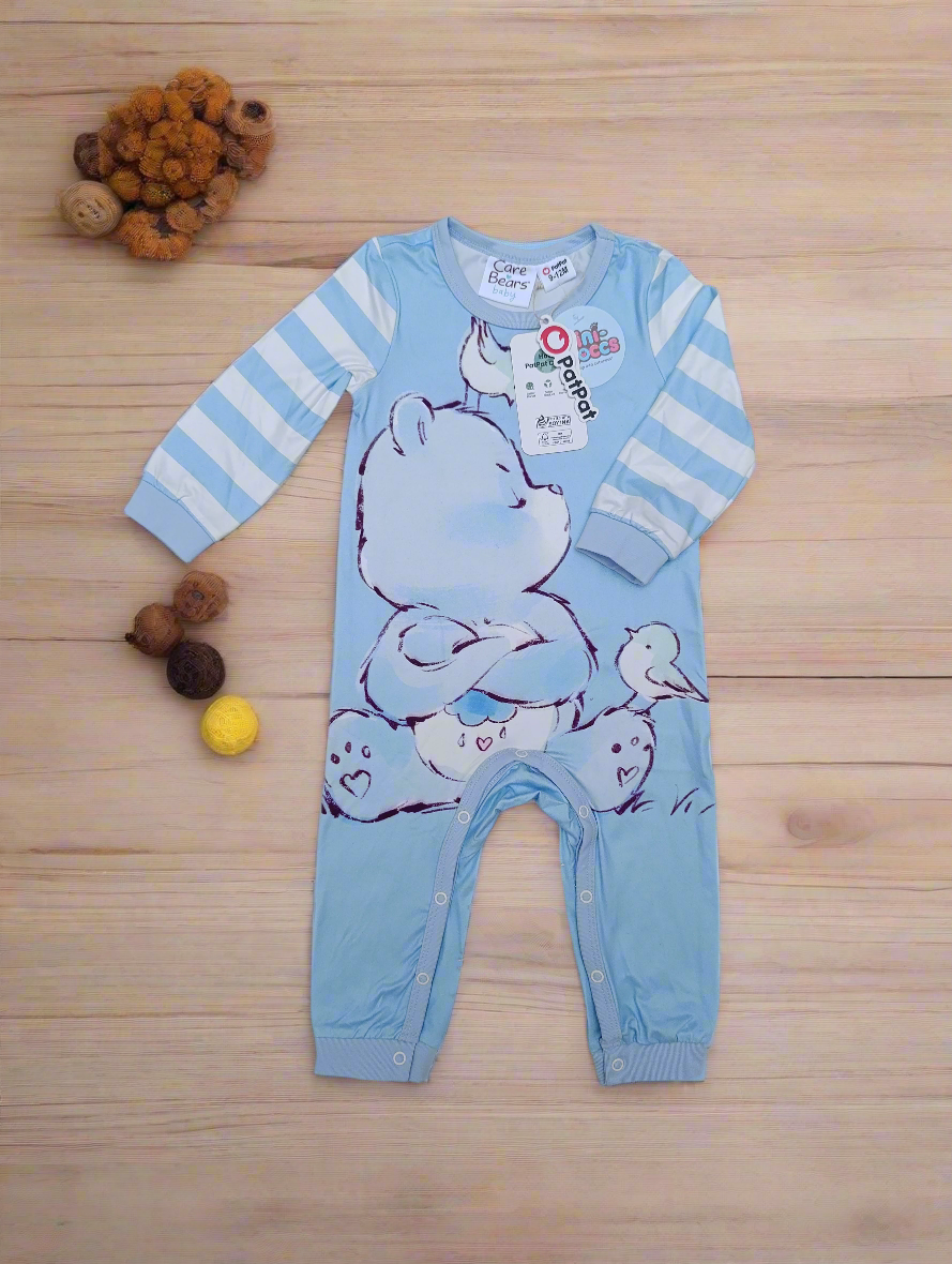 Baby care bears full sleeves romper