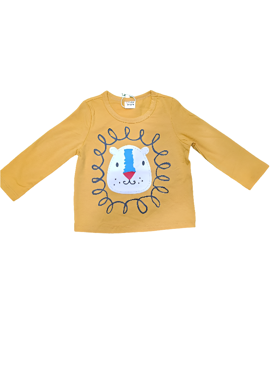 Boys t-shirt lion character