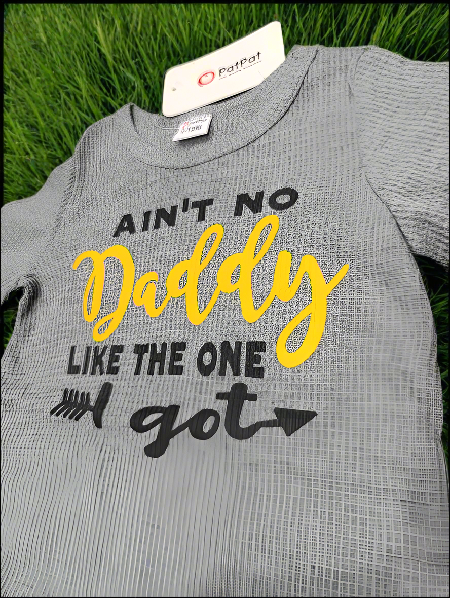 Baby letter print romper