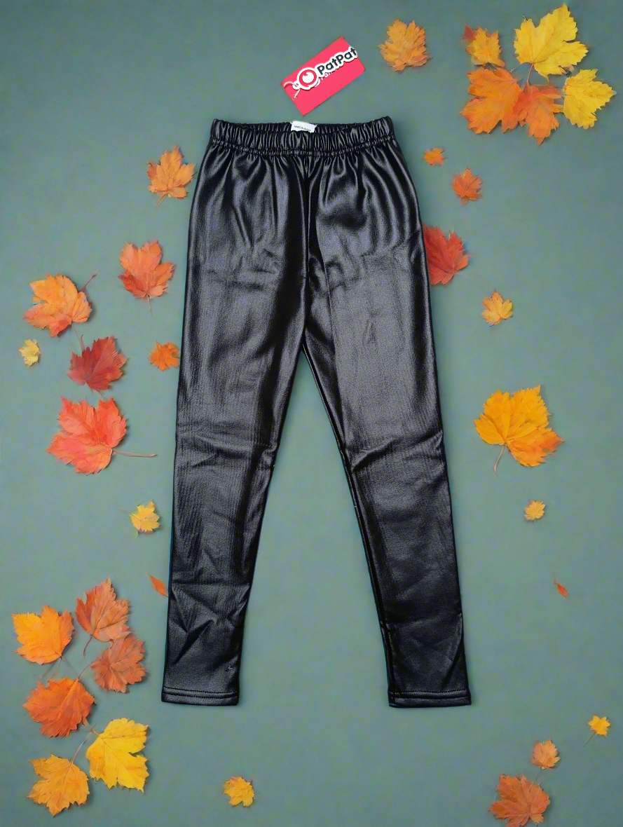 Winter leather pants