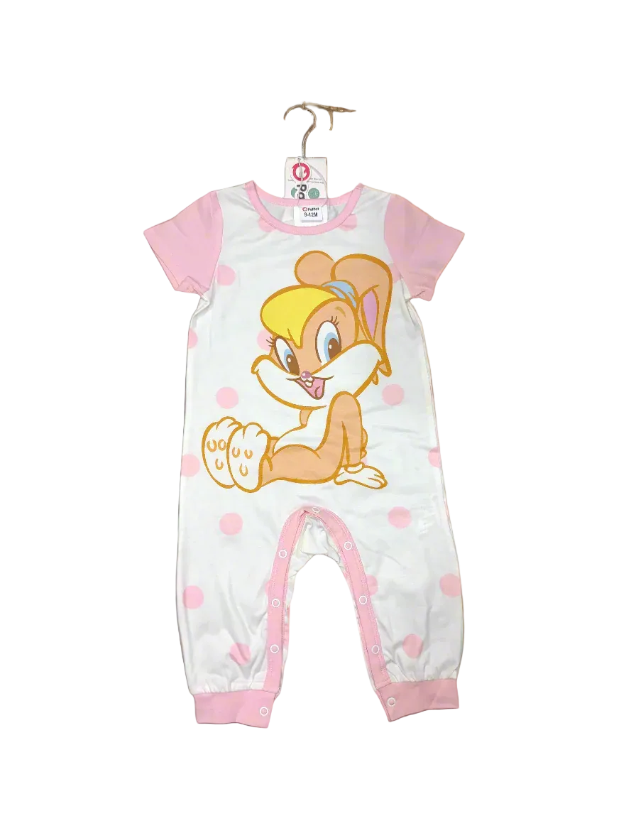 Baby looney tunes half sleeves romper