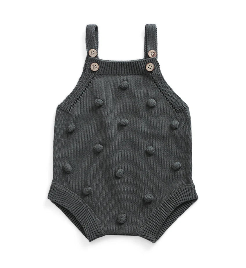 Knitted Bobble Rompers
