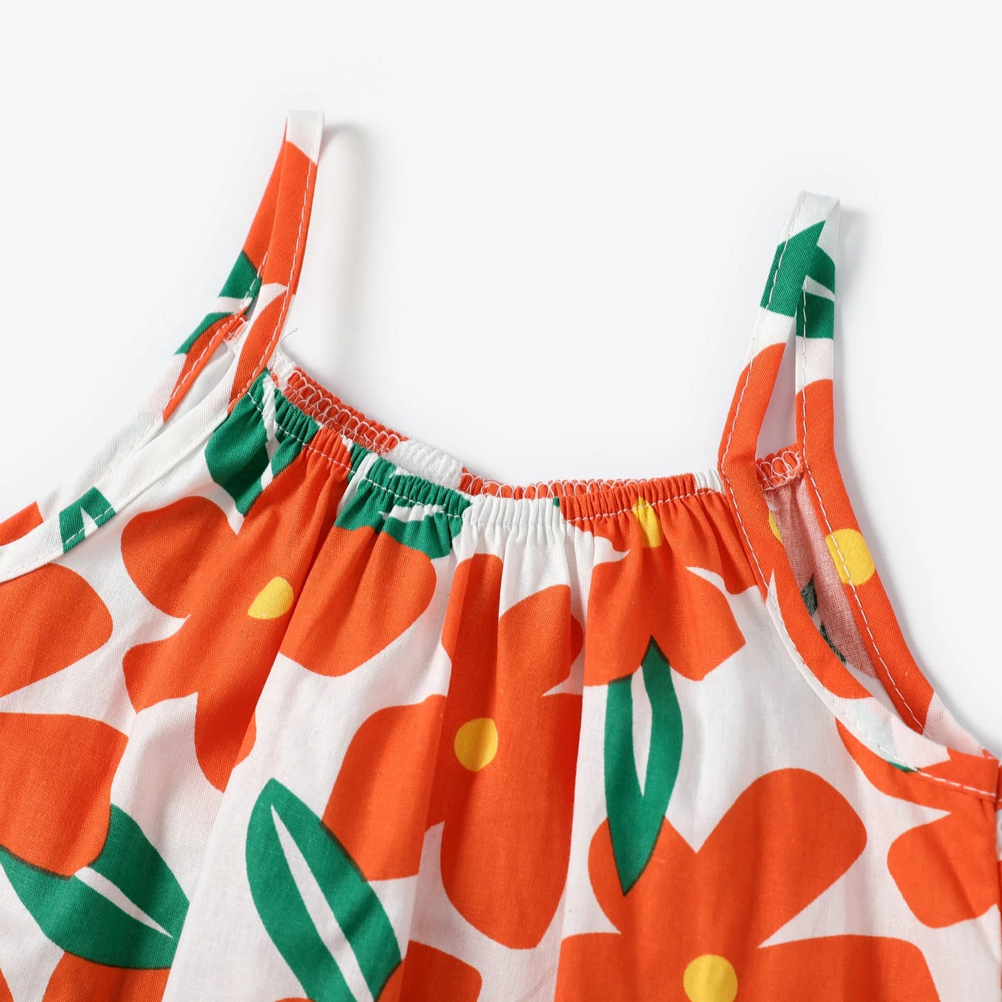 Sleeveless Rompers One Piece All Over Colorful Floral Print Jumpsuit Pants