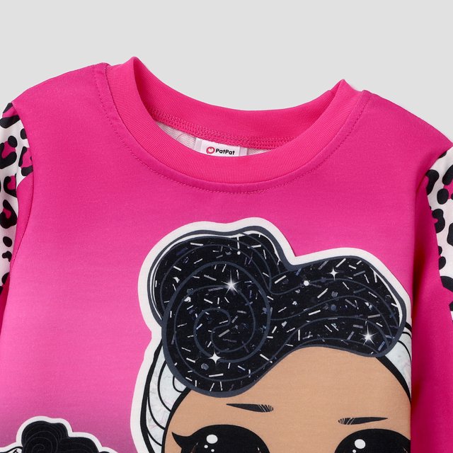 L.O.L. Surprise! Girls Sweatshirt Graphic Pullover Crewneck Long Sleeves