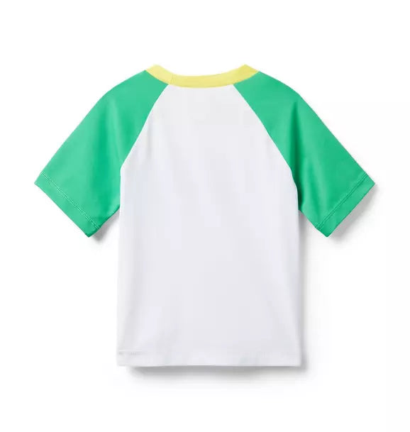 T-shirt Colored Sleeves Cotton