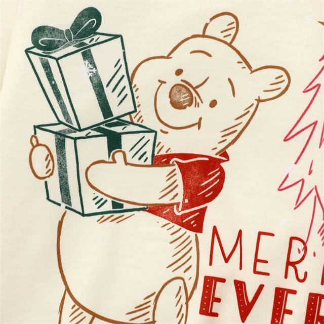 Winnie the Pooh Sweatshirts Merry Everything Christmas Pullover Toddler Girls Boys