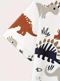 Cute dinosaur print baby Romper