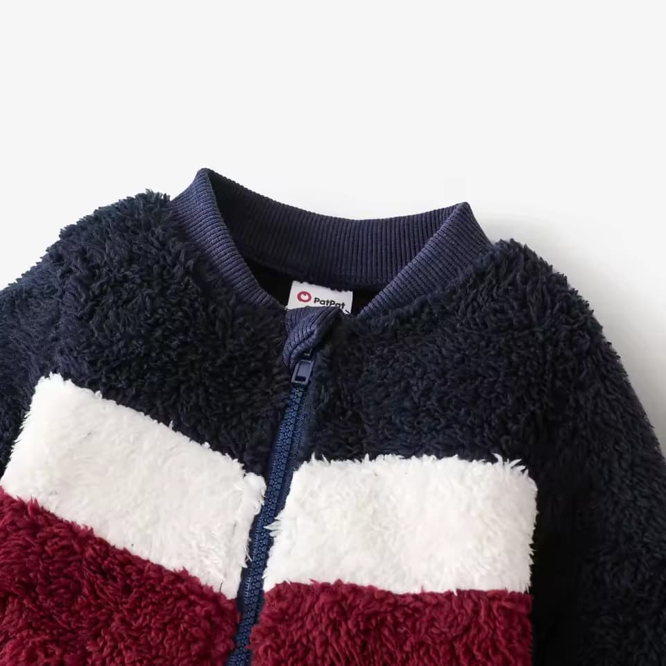 Baby Boy Solid Zipper Design Casual Jumpsuit Soft and Comfortable Perfect for Outings and Daily Wear Basic Style