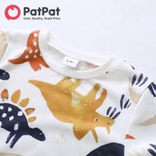 Cute dinosaur print baby Romper