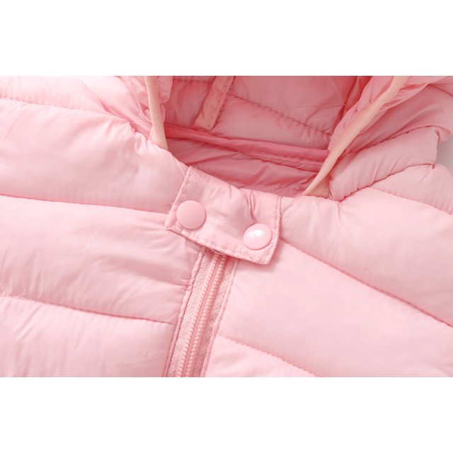 Warm Winter Jumpsuit for Baby Girls and Boys with Hooded Bear Ears, Down Coat, Padded Jumpsuit, Boys' Winter Coat, Heavyweight 4T Winter Coat, Boys' Jacket, Lightweight Nylon Jackets