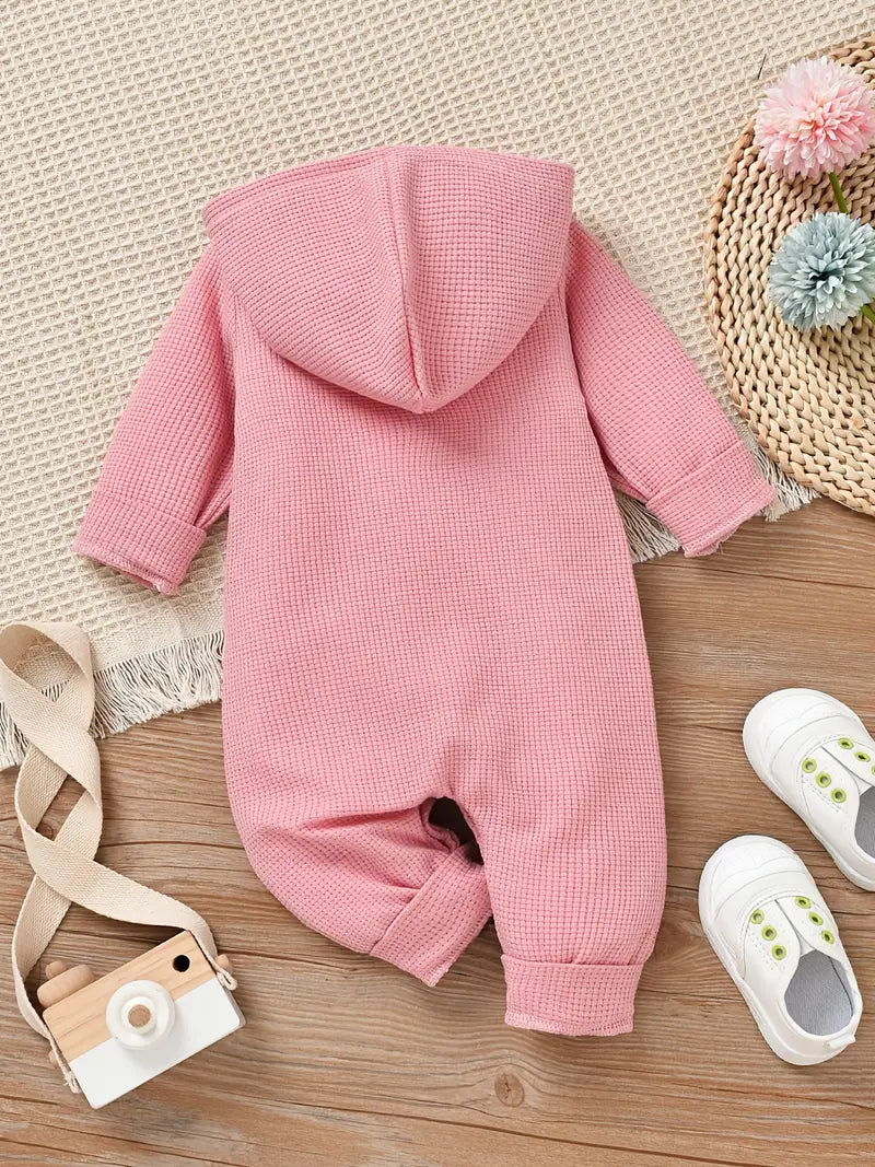 Baby Letter Print Romper Full Sleeves