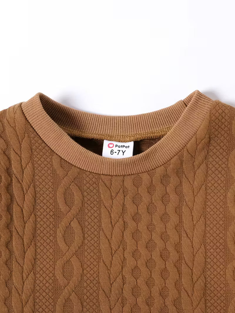 Crewneck Sweatshirt with Classic Character Print