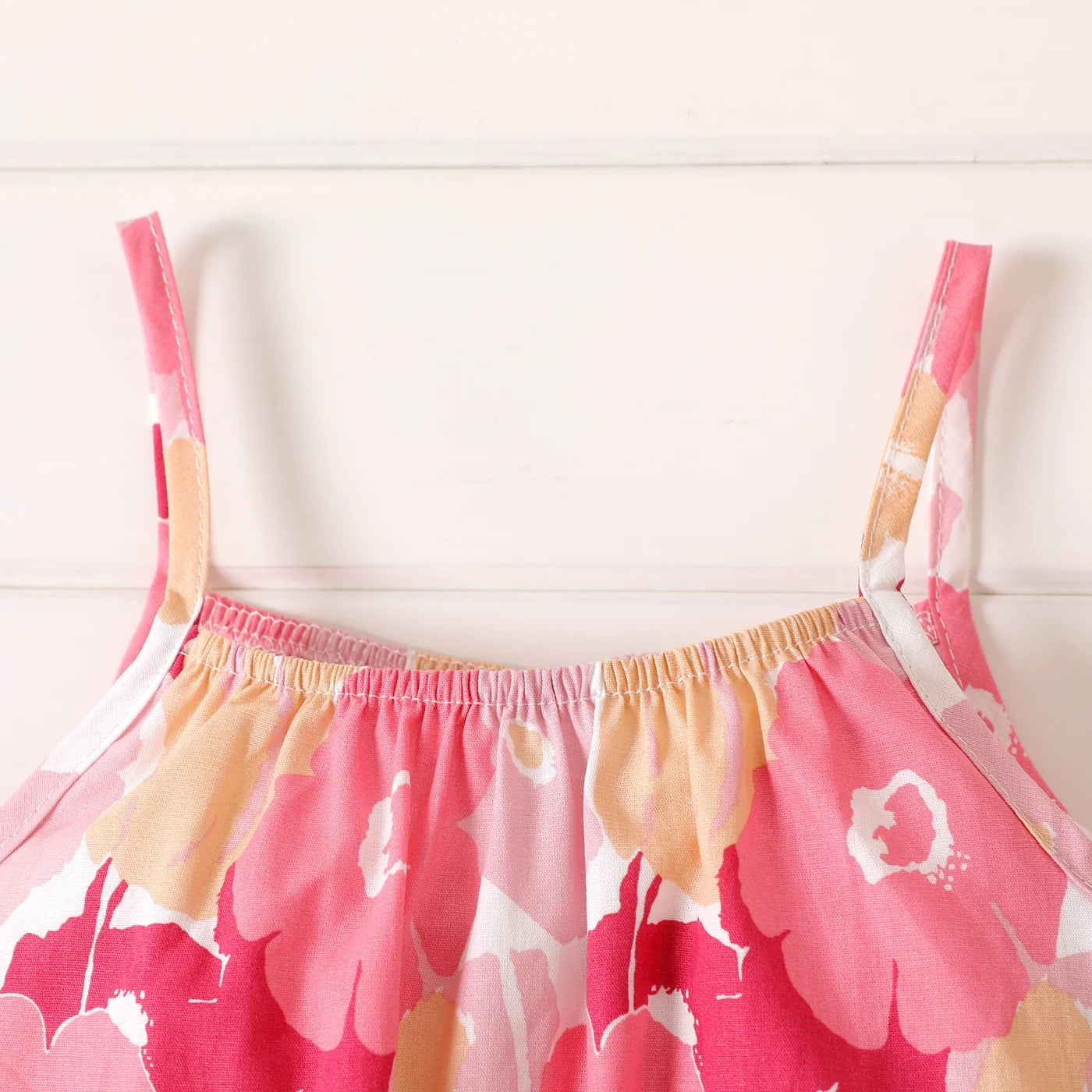 Baby Girl Clothes Sleeveless Rompers All Over Colorful Floral Print Jumpsuit Pants