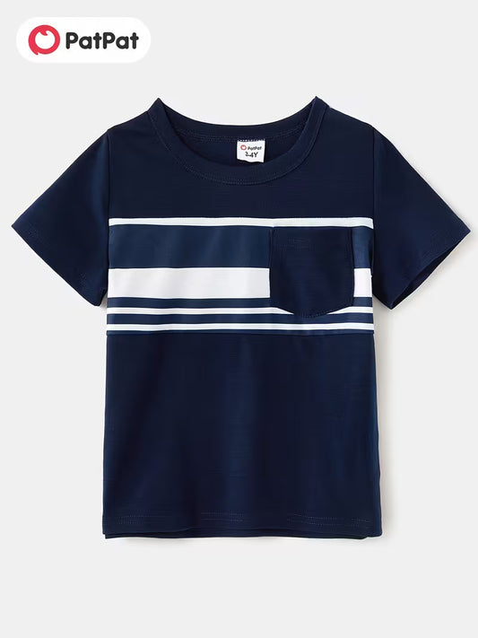 Short Sleeve T-Shirt Color Blocks