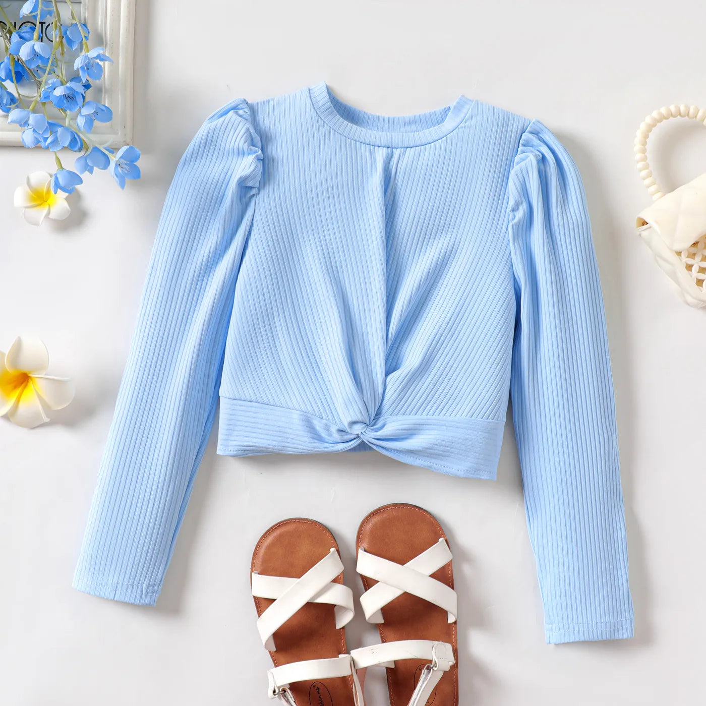 Long sleeve Crop Top