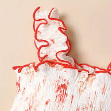 baby girls 100 cotton coral print Smoked
