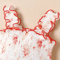 baby girls 100 cotton coral print Smoked