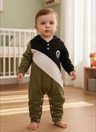 Jumpsuit Infant Baby Boys Clothes Little Man Print Long Sleeve Romper