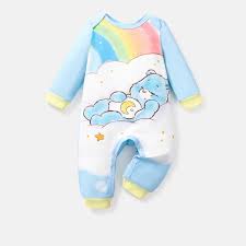 Care Bears Baby Girl Boy Clothes Long Sleeve Bodysuit Cotton Unisex Baby Romper