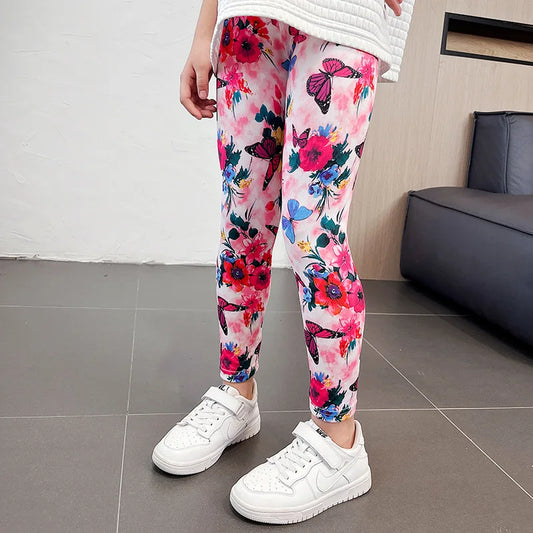 Floral Print Leggings