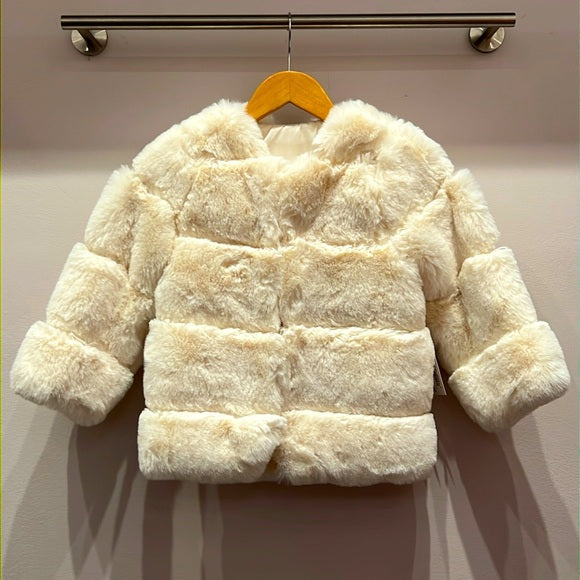 Cream Faux Fur Cozy Jacket