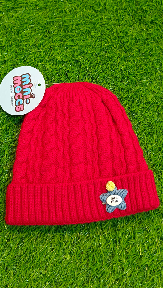 Baby Boys Girls Winter Hat Cute Pattern Knit Beanie