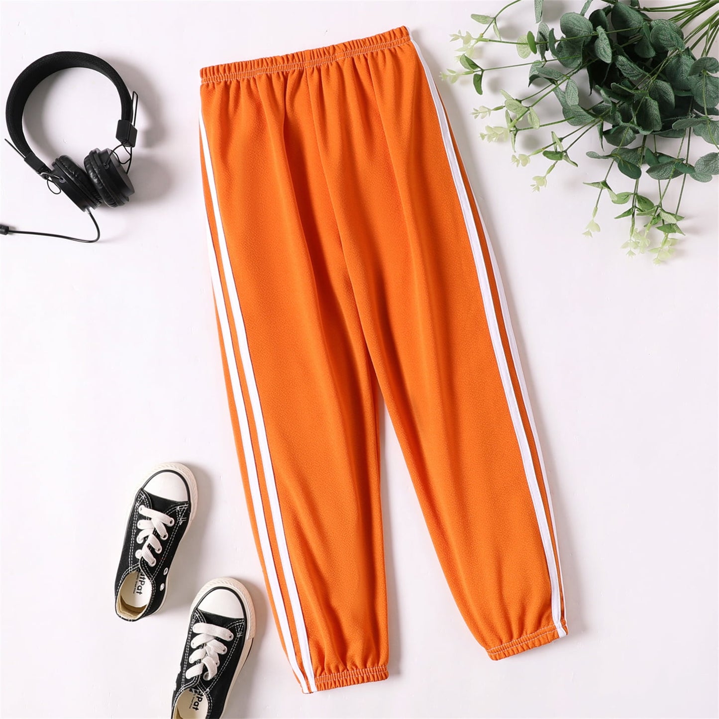 Sports Pants Striped Breathable Casual Buttoms
