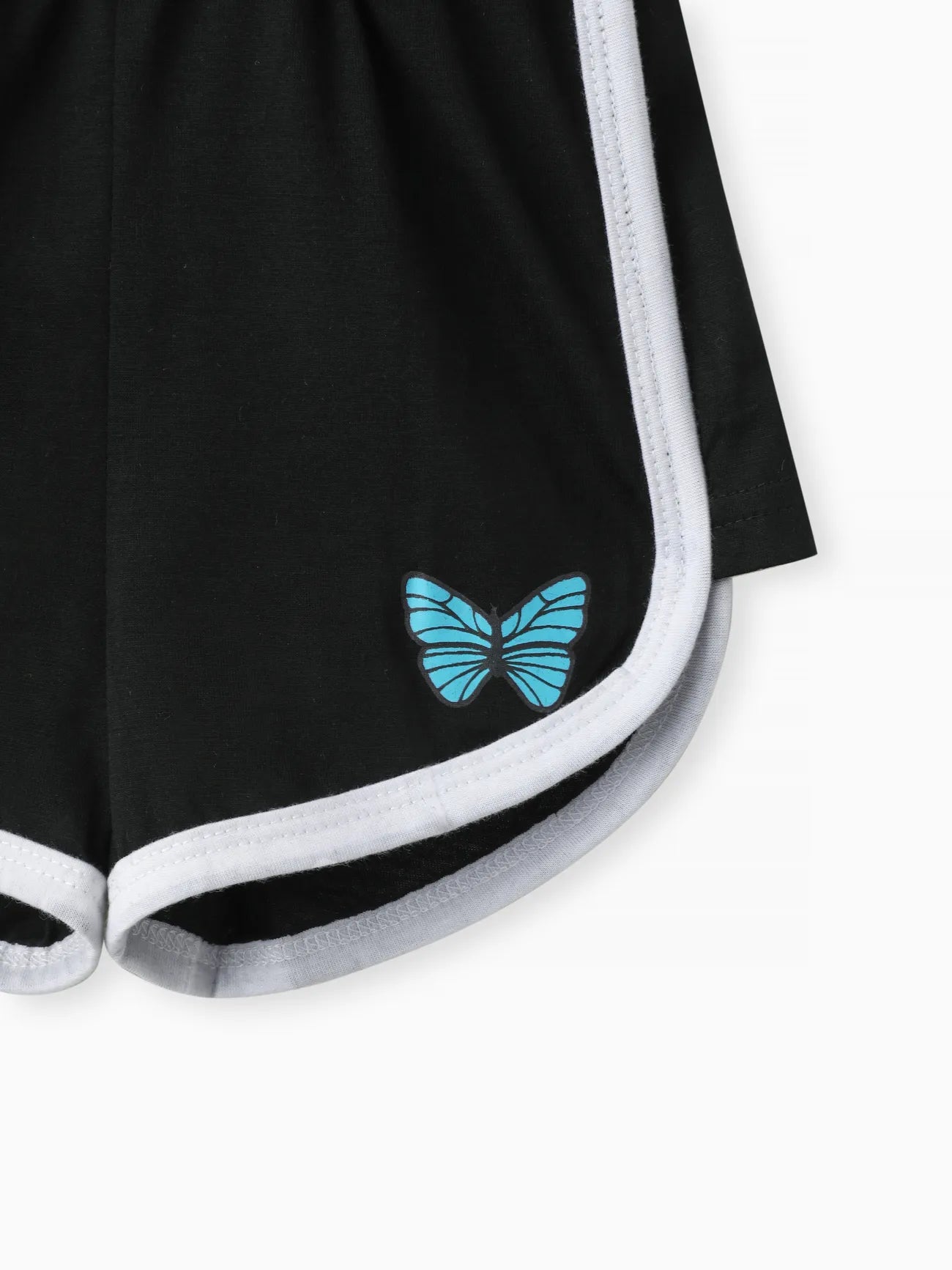 Toddler Girl Butterfly Print Shorts