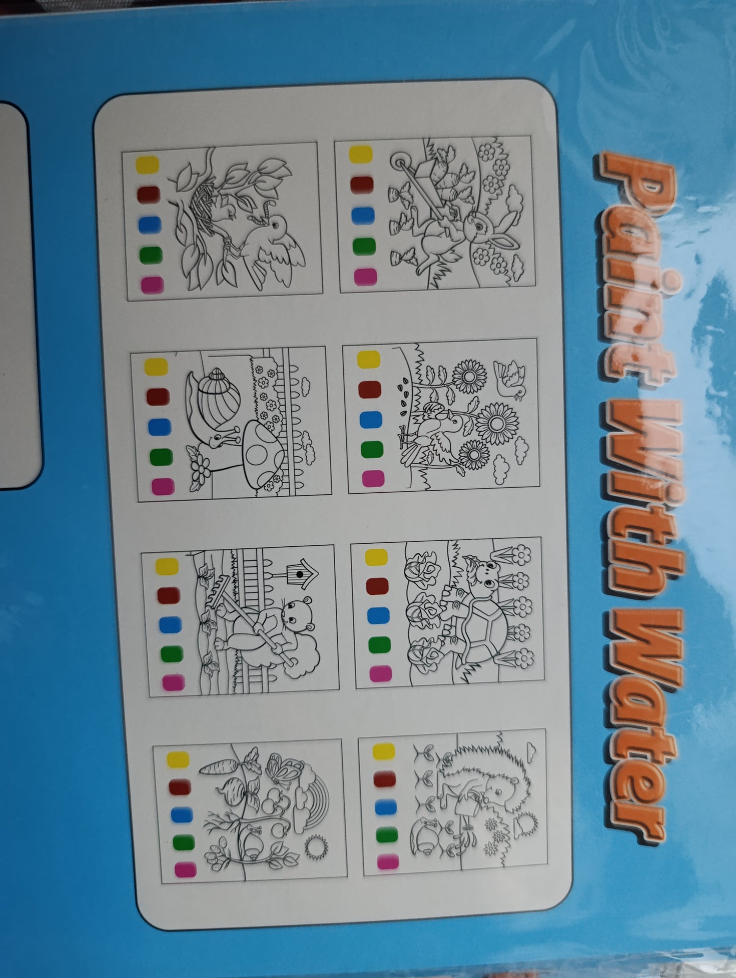 Paint with Water coloring book