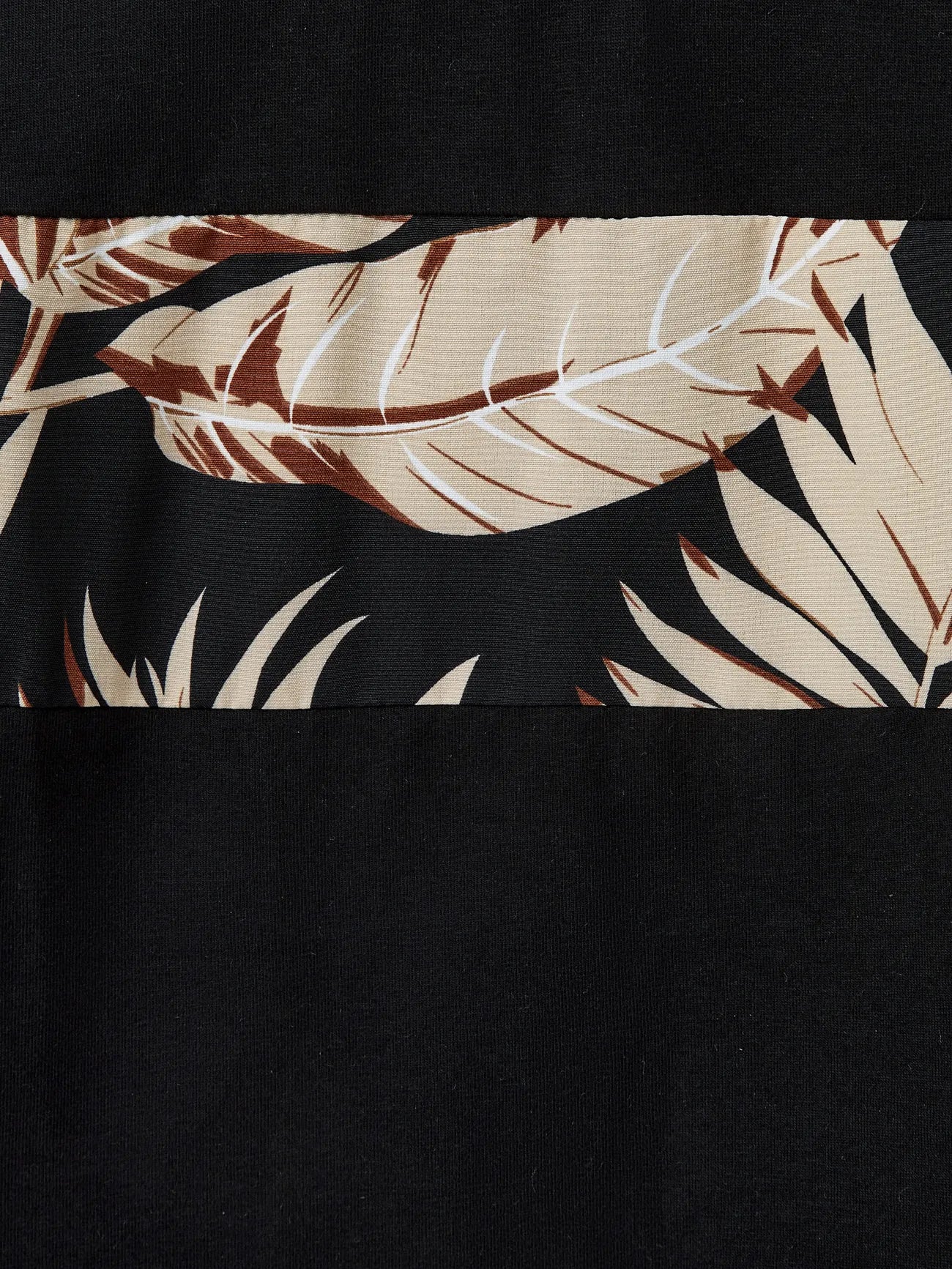 Black Tropical t-shirt