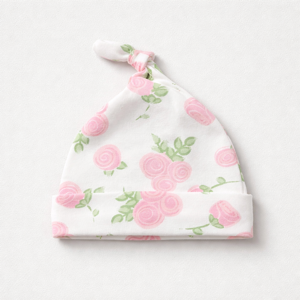 Alfeier 3 piece caps set "The Pink Flowers Theam"(042Lh)
