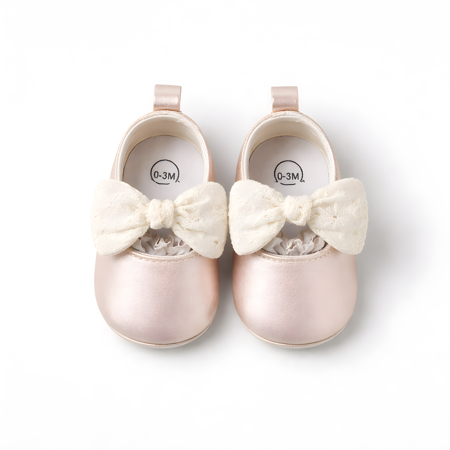 3-Piece Baby Girl Floral Outfit Set | Bodysuit, Leggings & Matching Shoes 042LH