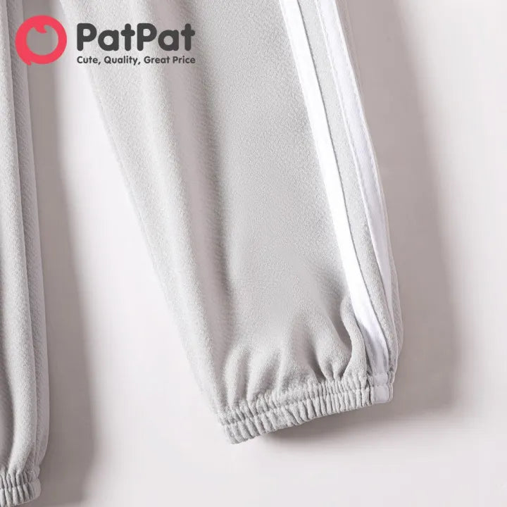 Sports Pants Striped Breathable Casual Buttoms