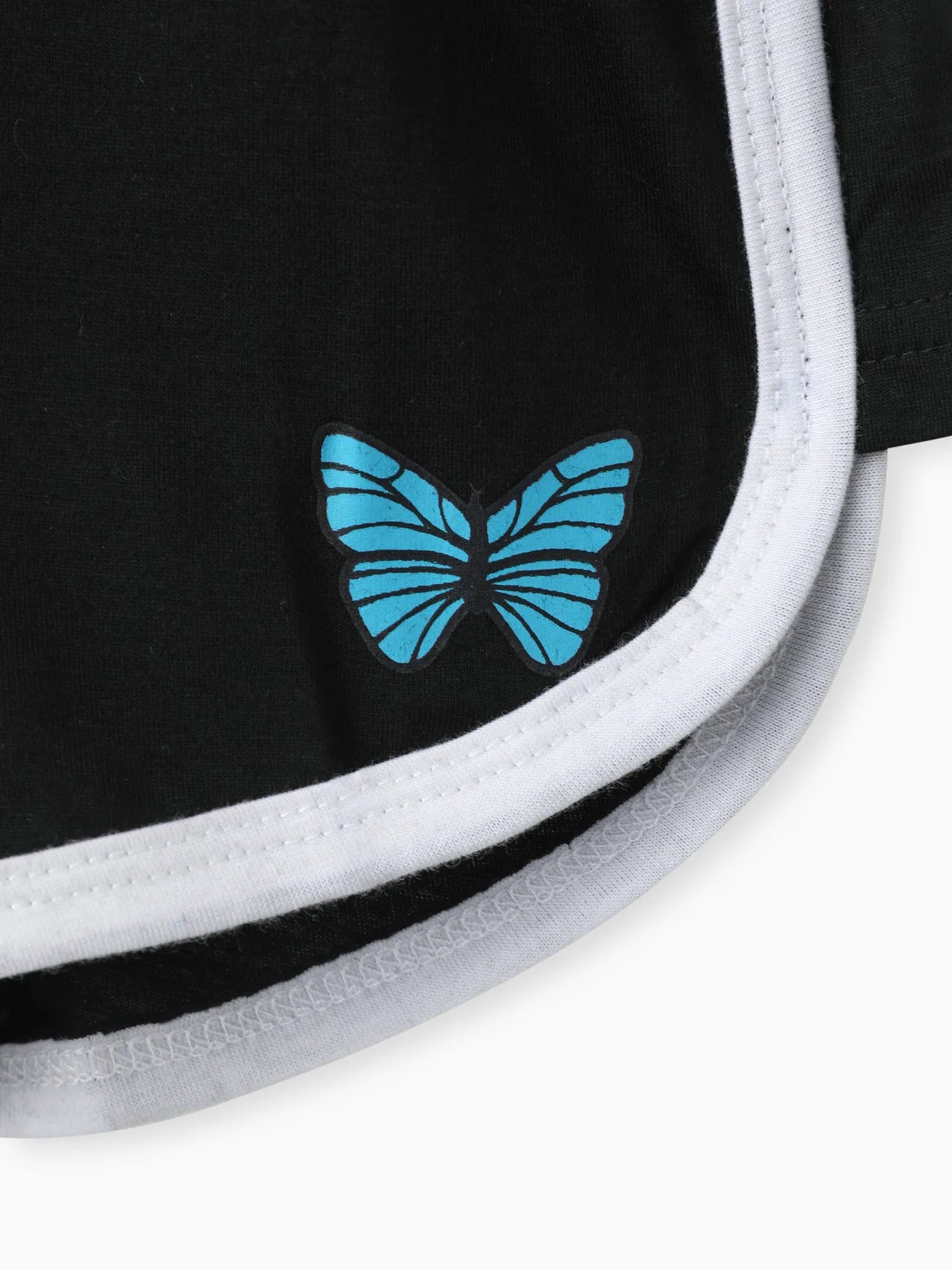 Toddler Girl Butterfly Print Shorts