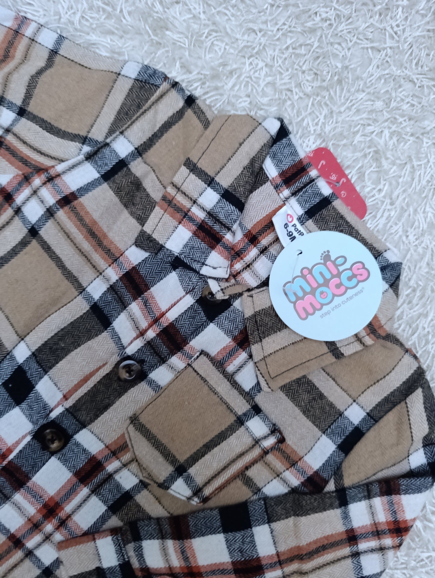 Winter Check Long Sleeve Jumpsuit