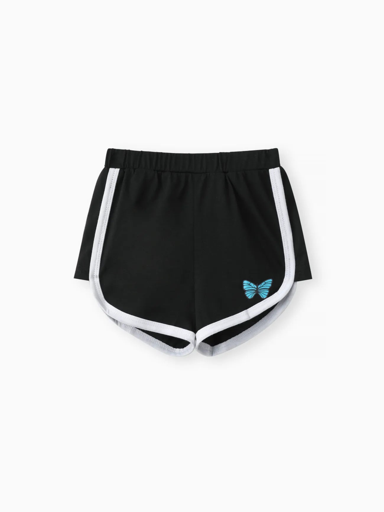 Toddler Girl Butterfly Print Shorts